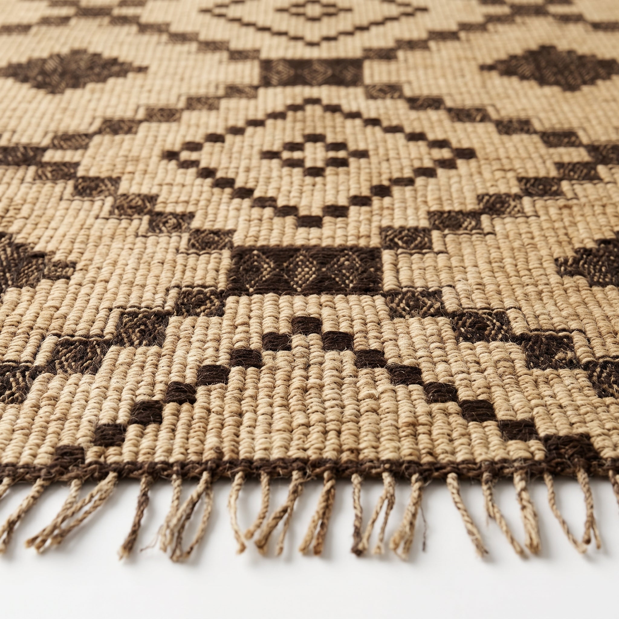 Handwoven Mauritanian Rug – Smar & Leather