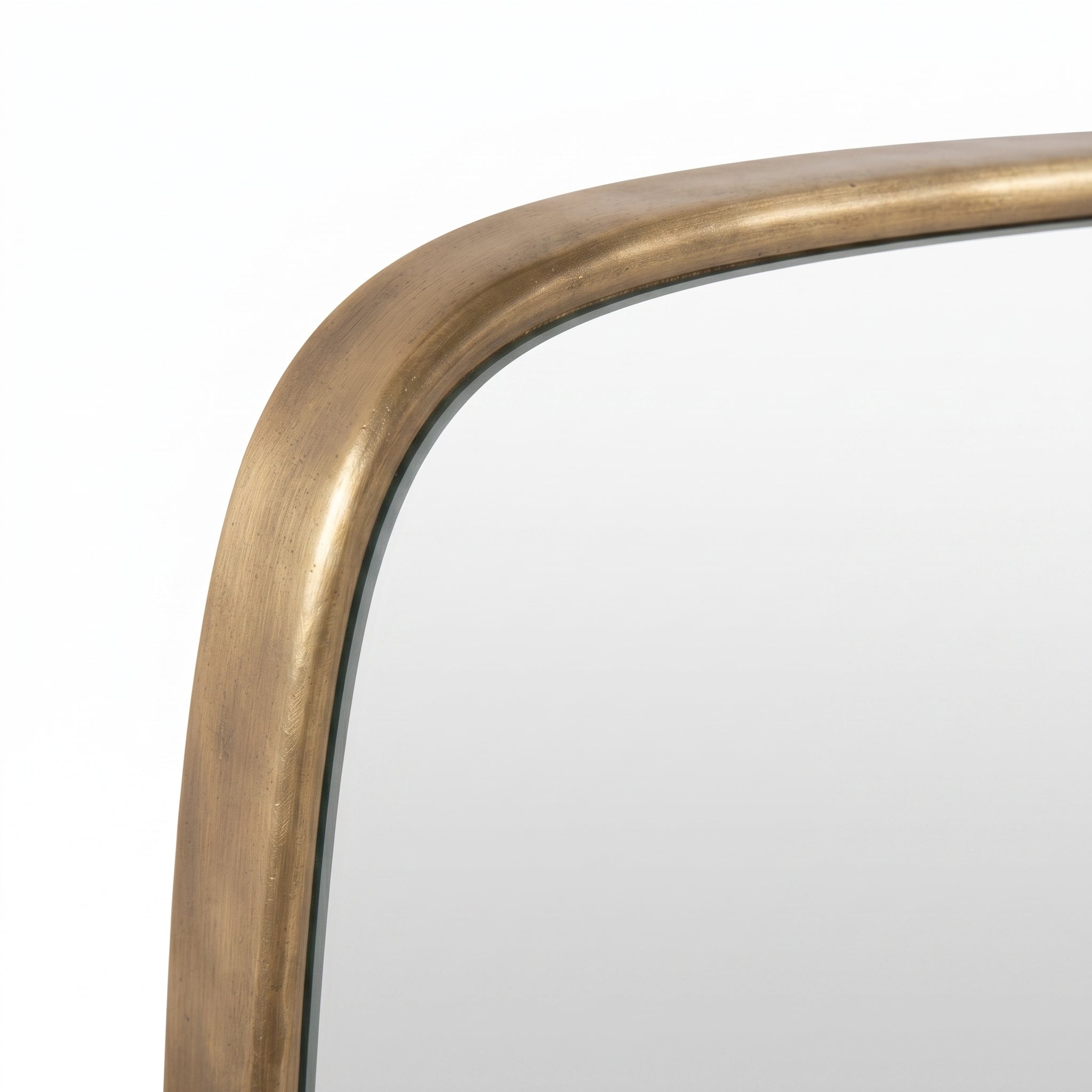 Hand-Etched Moroccan Brass Wall Mirror – Artisan Frame