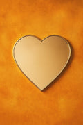 Moroccan Brass Heart Wall Mirror