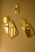 Moroccan Brass Pineapple Wall Mirror