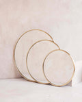 Moroccan Brass Round Wall Mirror – Classic