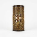 NEOMEDINA dark arabesque medallion Moroccan wall sconce