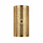 NEOMEDINA sunflower medallion Moroccan wall sconce