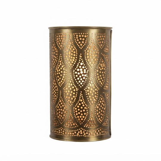 NEOMEDINA perforated leaf Moroccan wall sconce